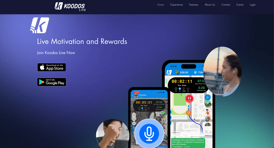Koodos website screenshot 4