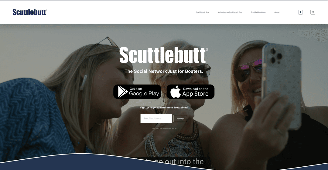 Scuttlebutt website screenshot 11