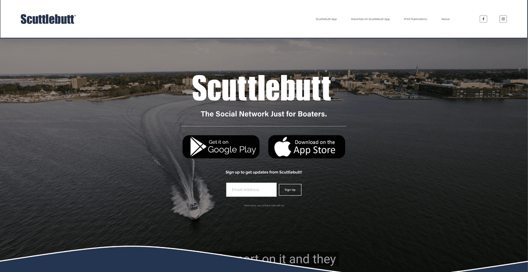 Scuttlebutt website screenshot 12